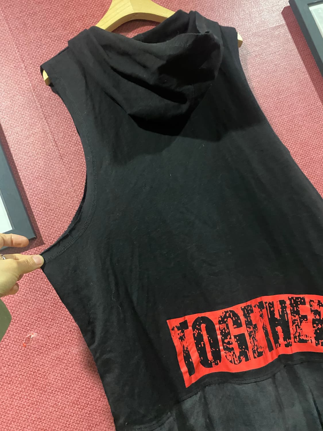 힙한 후드 조끼 상품이미지6