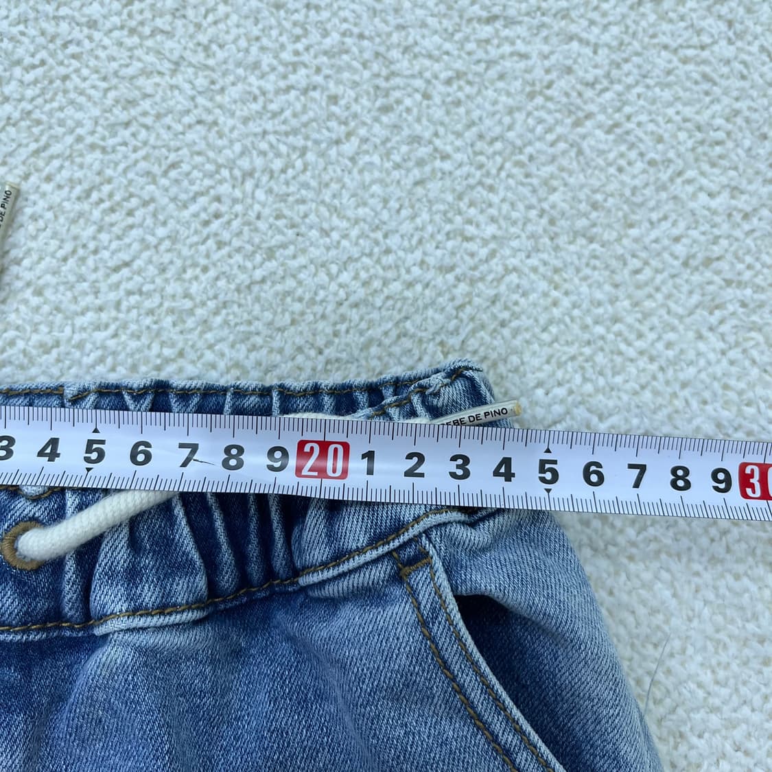 100 베베드피노 키즈 데님 조거팬츠 0406M 상품이미지5