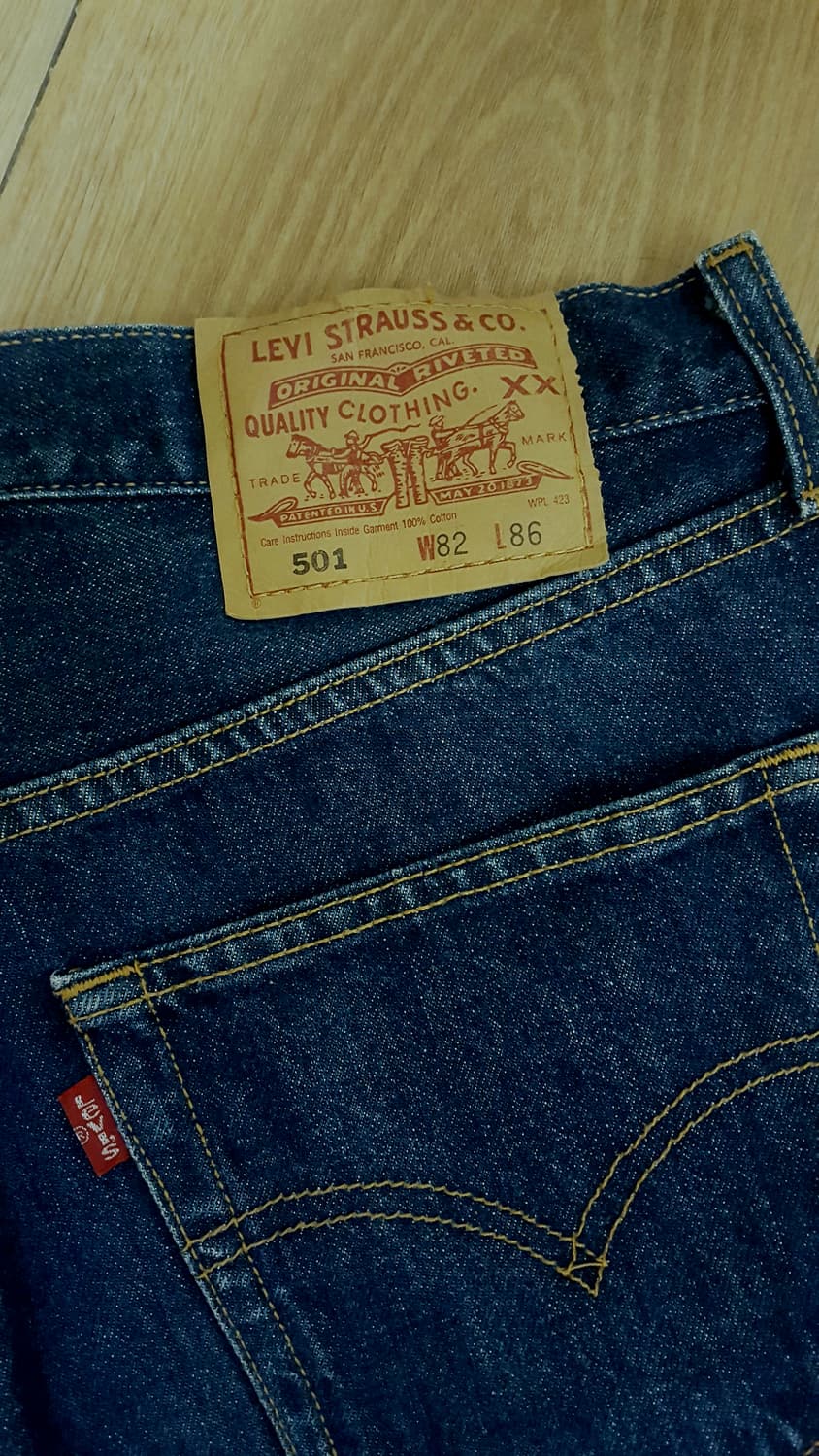 리바이스 501 진청 상품이미지2