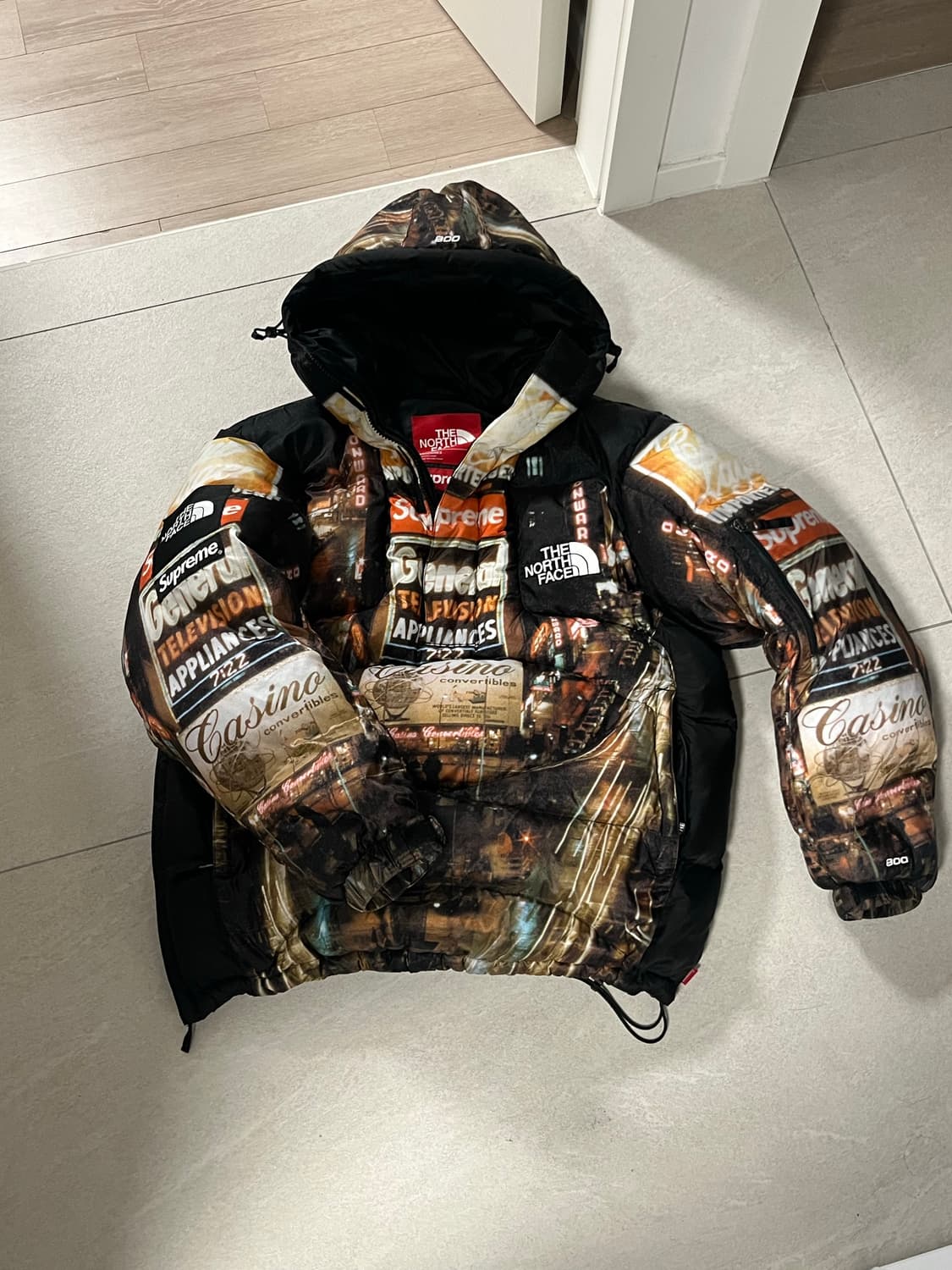 S) 슈프림 노스페이스 타임스퀘어 패딩  상품이미지1