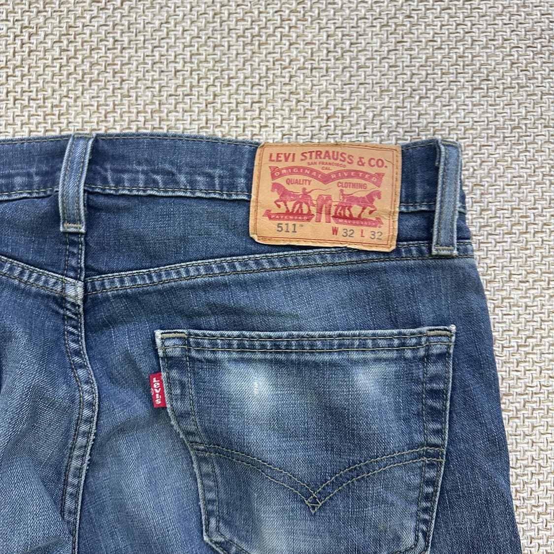 W32L32 리바이스 511 데님 팬츠 0408D 상품이미지4