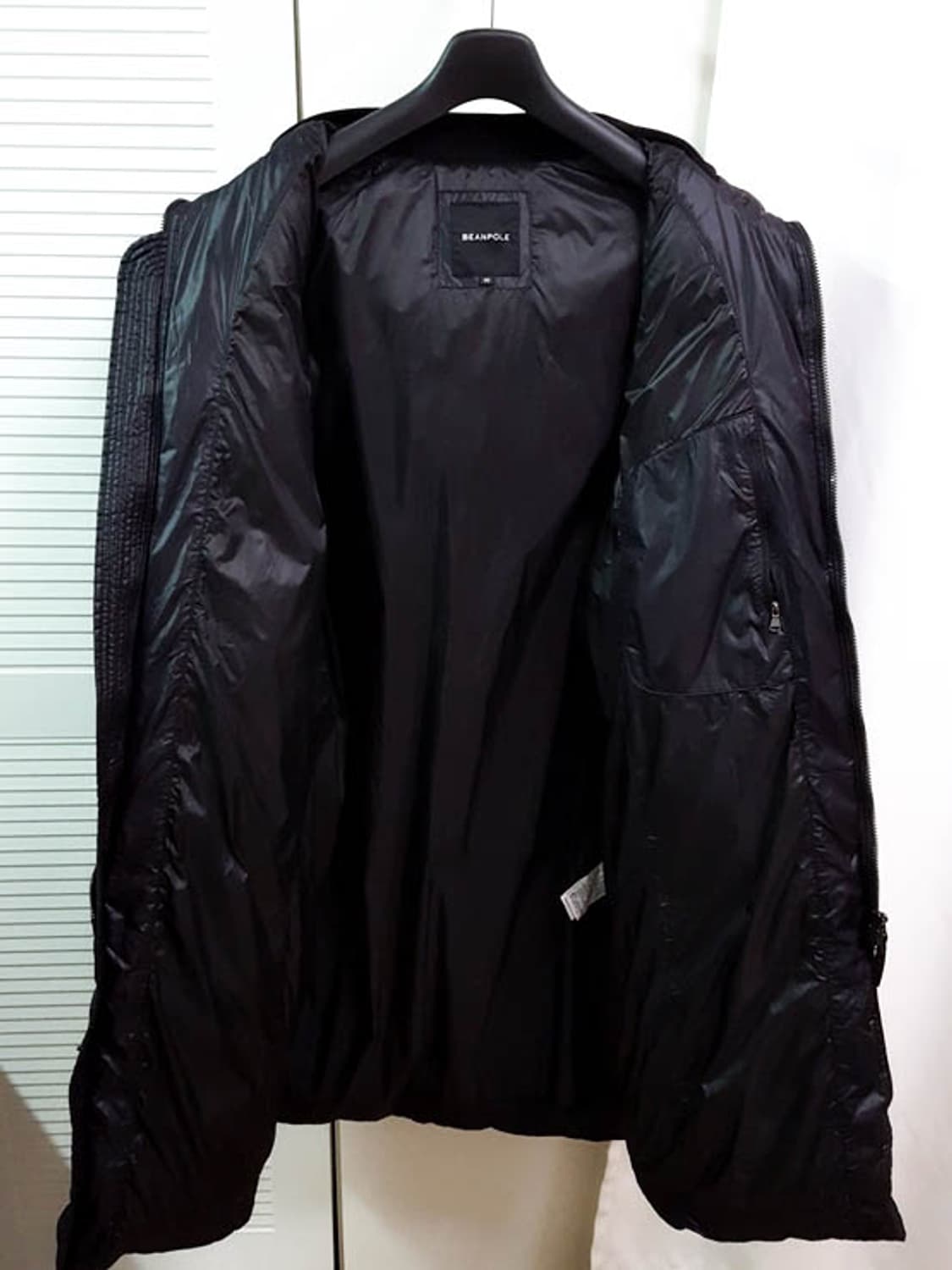 빈폴 남성 다운 롱패딩 블랙 상품이미지4