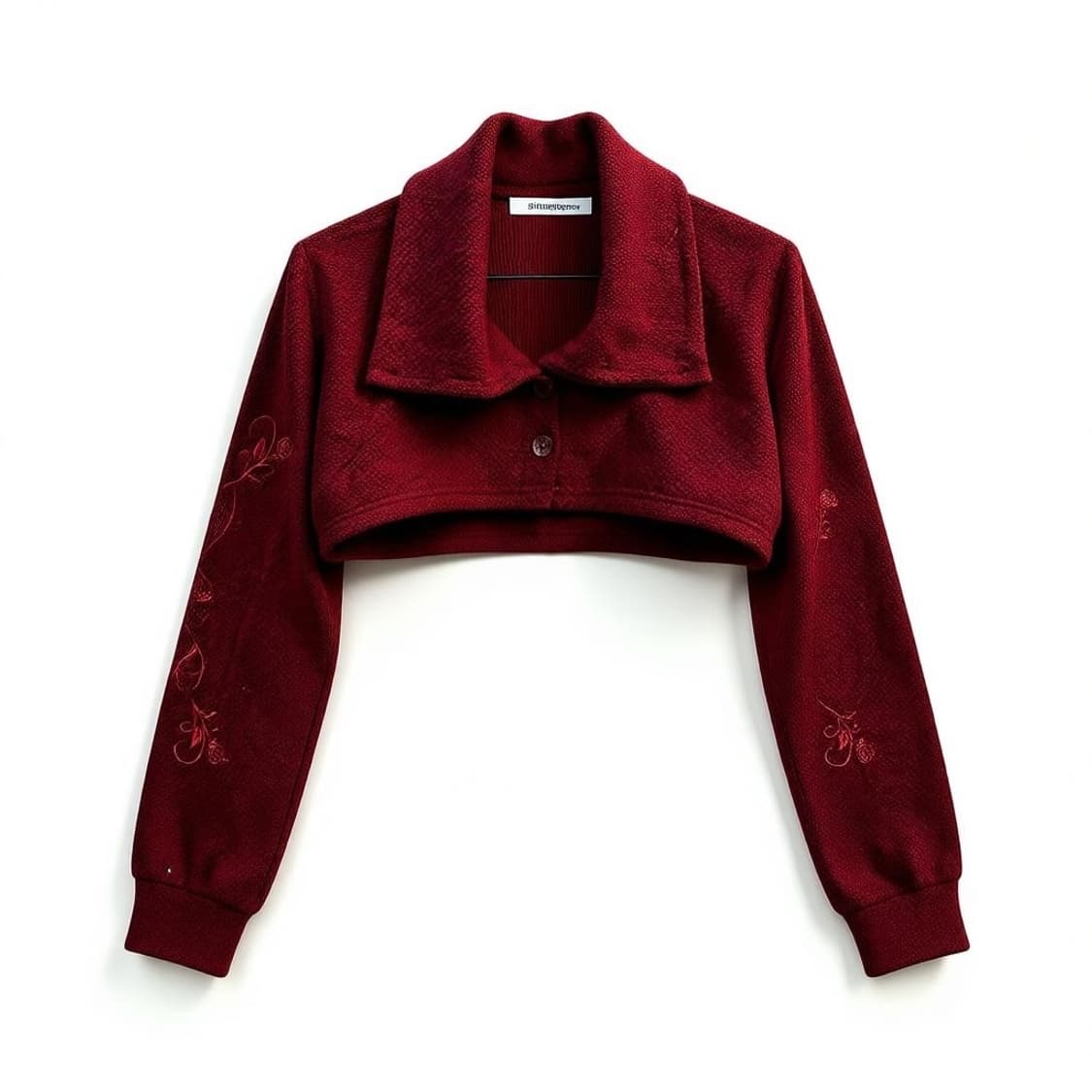 Setupexe 셋업이엑스이 투웨이 볼레로 가디건 레드  상품이미지1