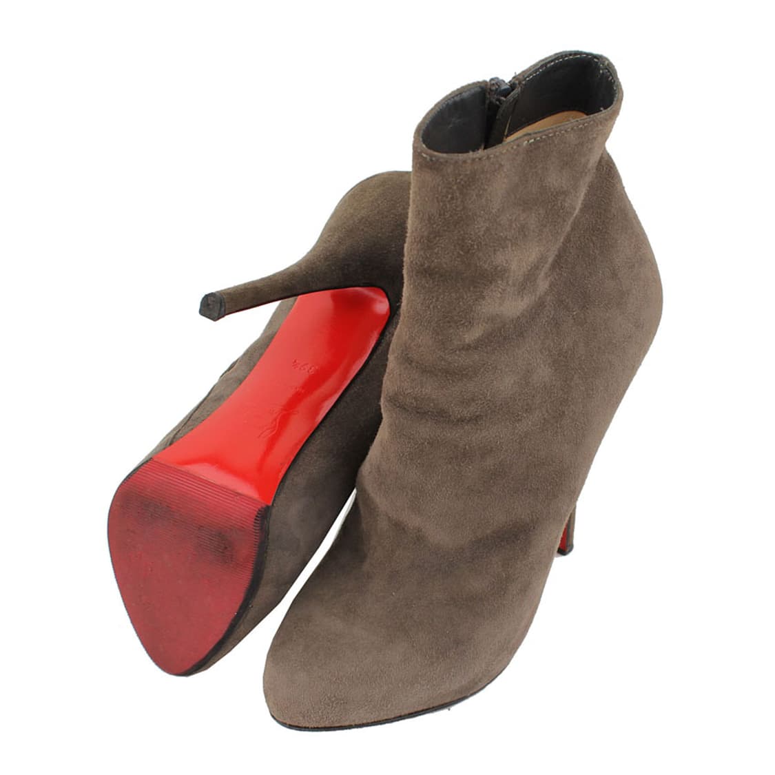 크리스찬루부탱 카키그레이 앵클부츠 39 1/2 상품이미지4