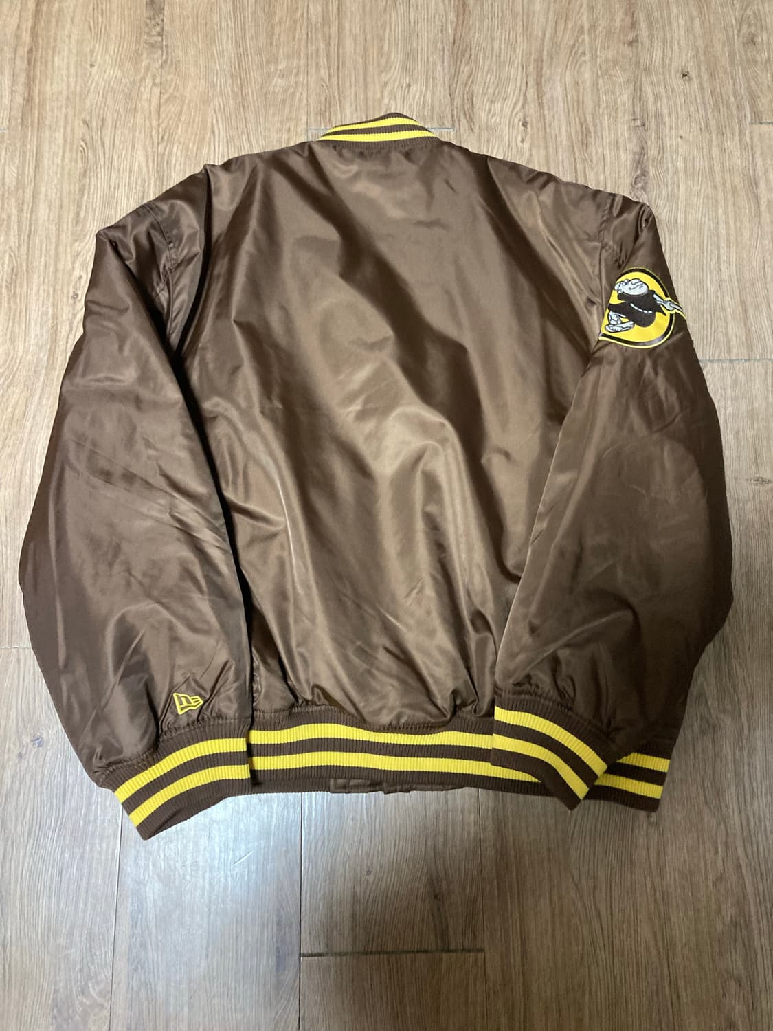 [2XL/XXL] 뉴에라 샌디에이고 스타디움 자켓 점퍼 / 브라운 상품이미지4