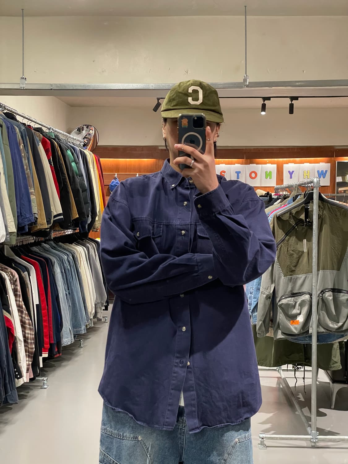 빈티지 코튼 셔츠   상품이미지2