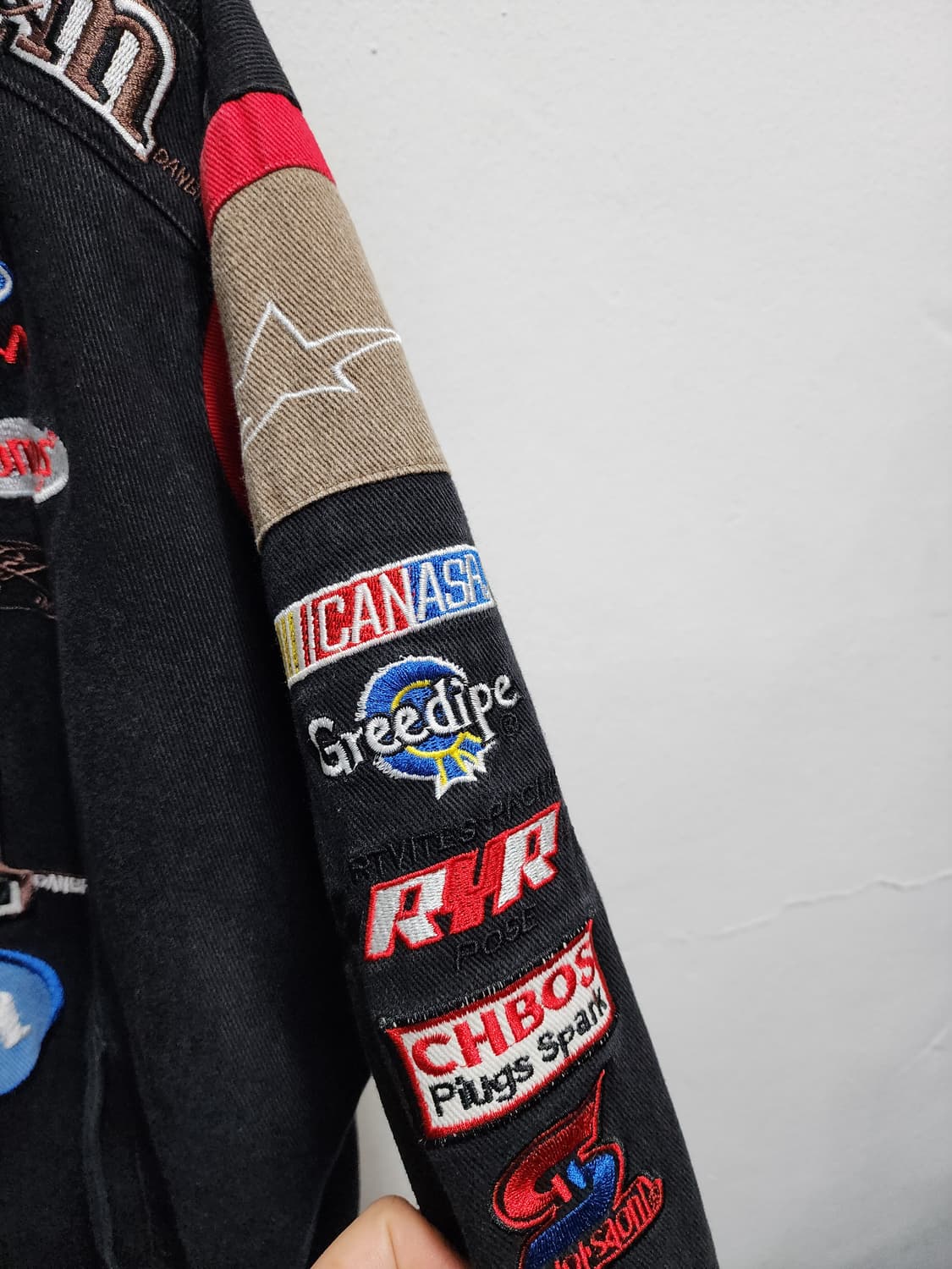 M&M 스트릿 자수패치 레이싱 자켓  상품이미지6