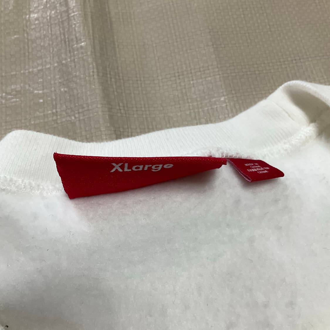 25SS 슈프림 워시드 박스로고 크루넥 XL 상품이미지6