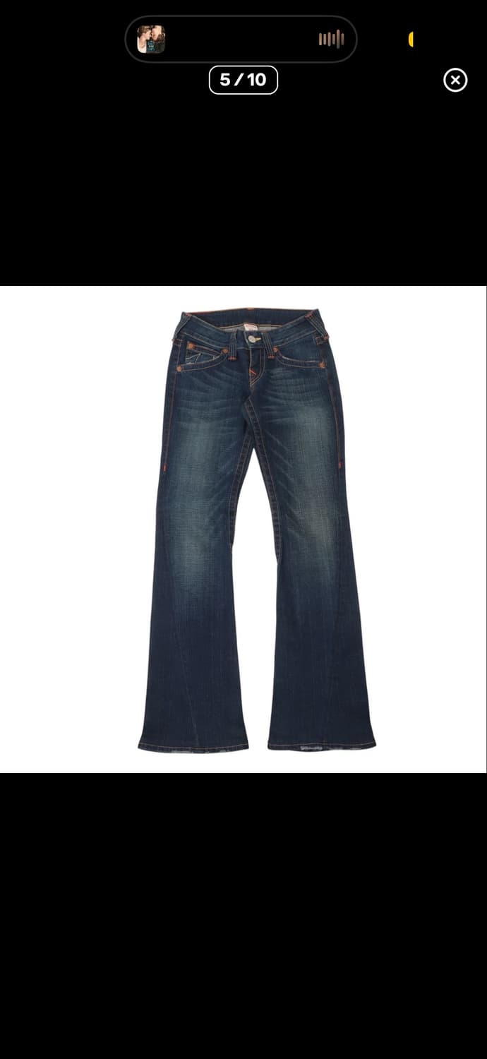 트루릴리젼 조이 부츠컷 진 데님팬츠 상품이미지4