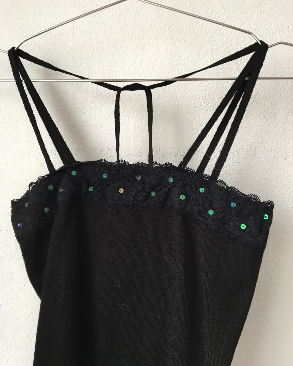 Beads lace point sleeveless 상품이미지4