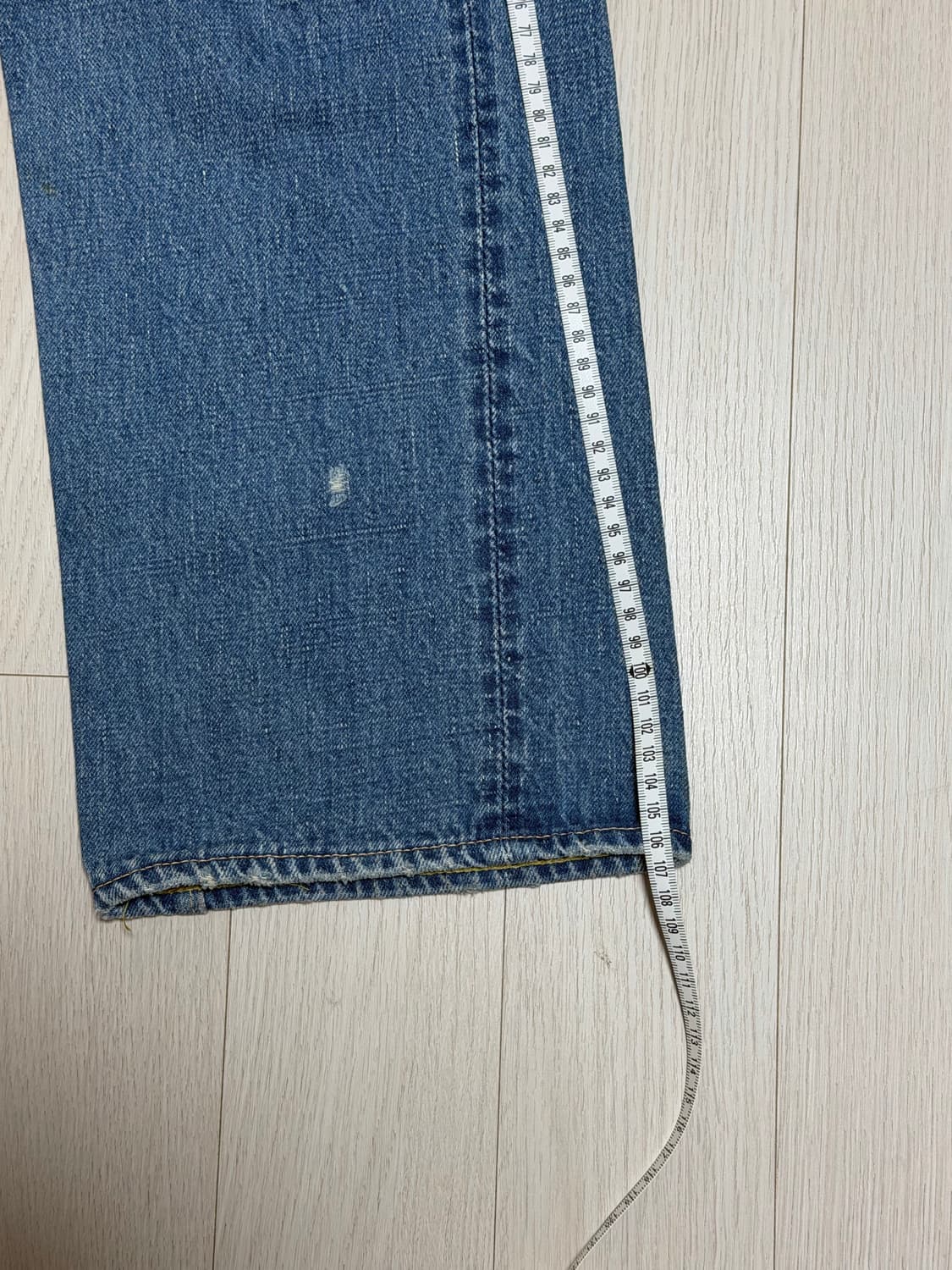 오어슬로우 107 데님 데미지 상품이미지4