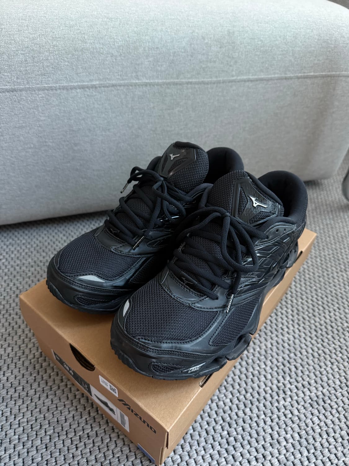 미즈노 웨이브 프로페시 LS 블랙 280size 상품이미지2