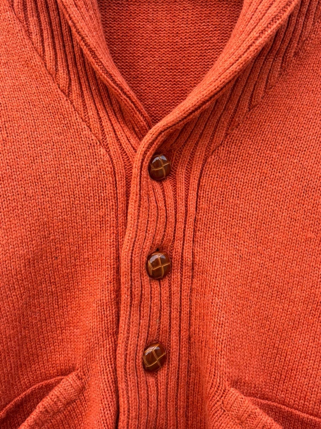 Simplicite Plus Orange Knit Cardigan 상품이미지4