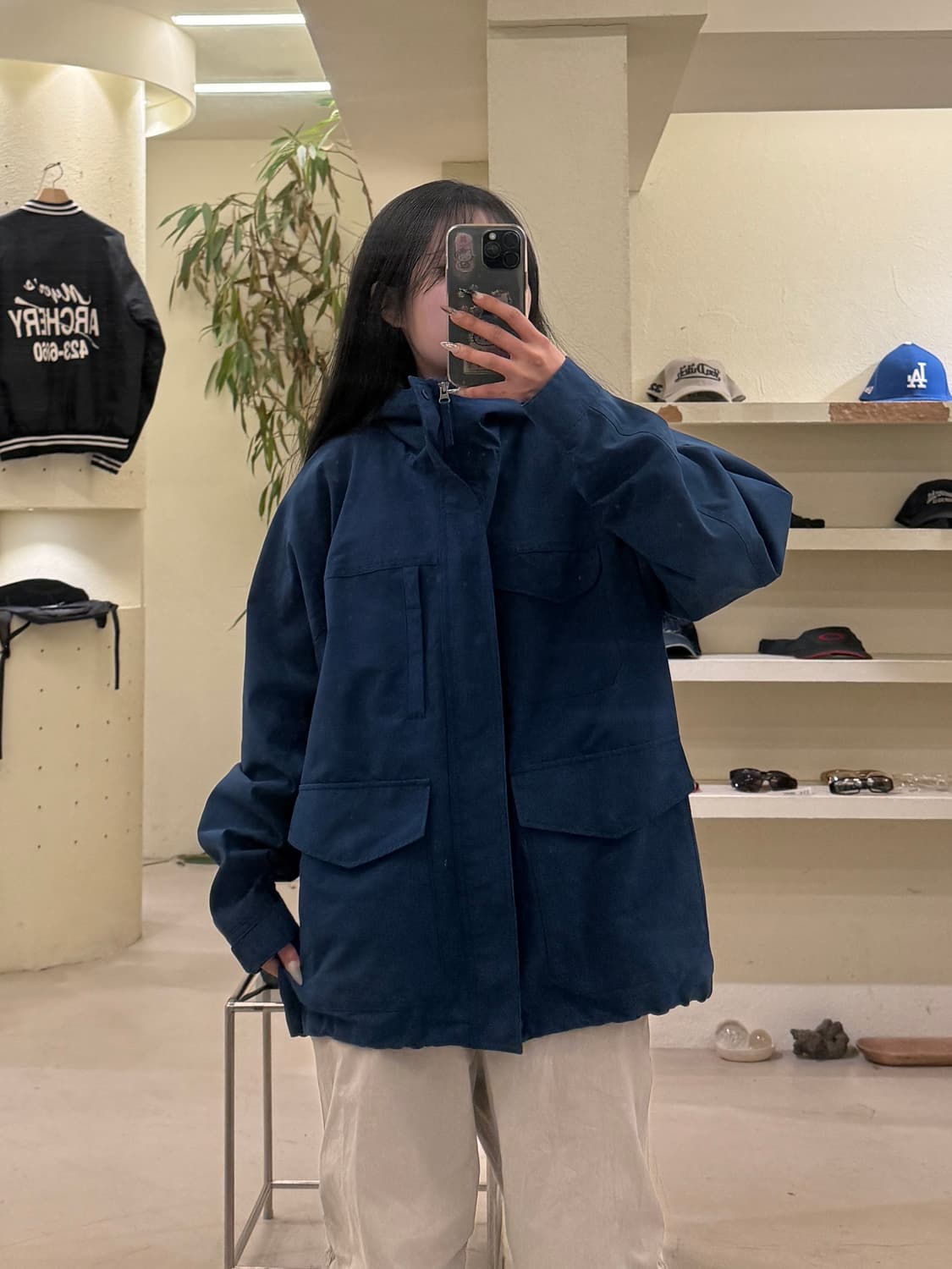 빈티지 블루 마운틴 자켓  상품이미지1