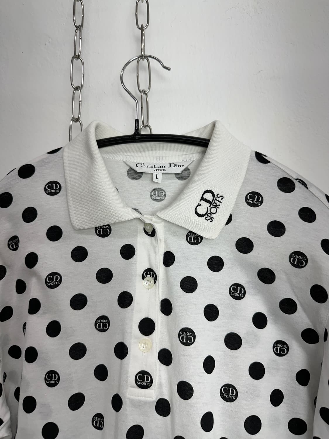 Christian Dior Sports 90s Polka Dot Polo 상품이미지5