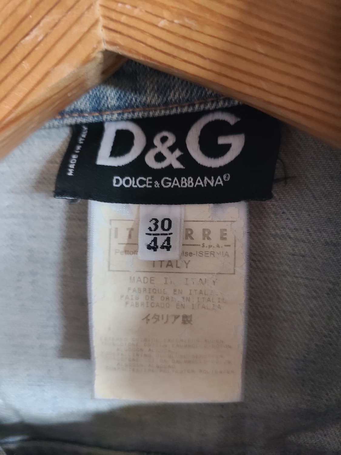 D&G 라이트 데님 자켓 청자켓(55-66) 상품이미지2