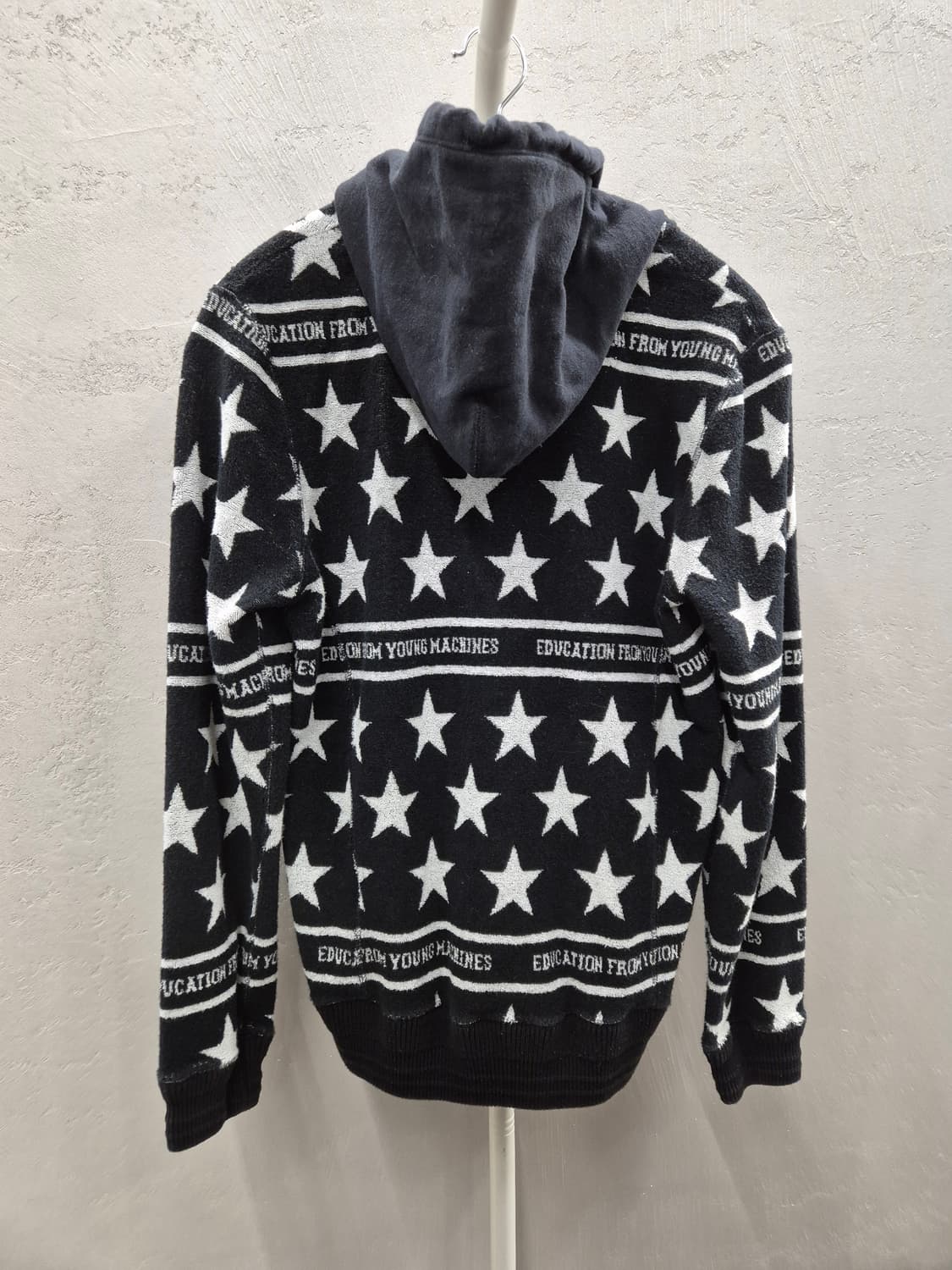 Education from Young Machines 별 패턴 후드집업 상품이미지5