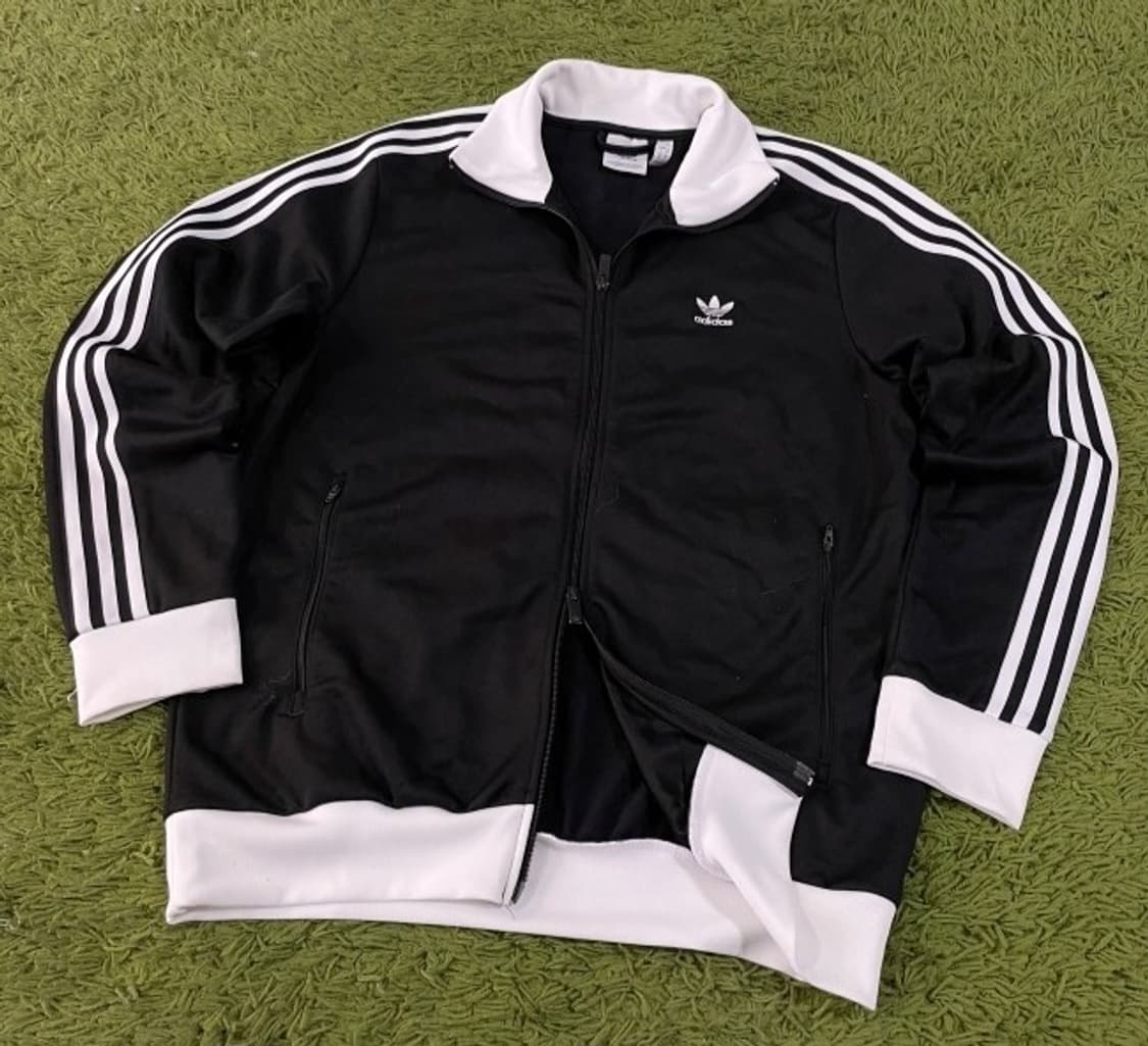 아디다스 베켄바우어 검흰 블랙 트랙탑 져지집업 105/XL 상품이미지1
