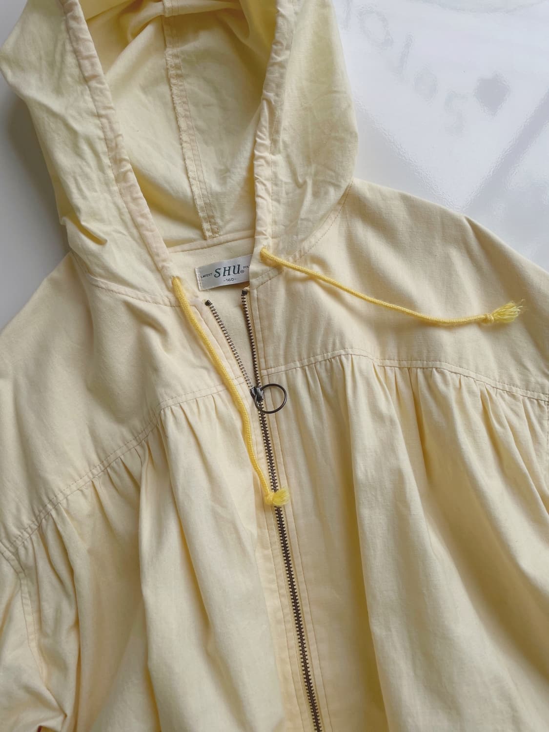 Shirred hood parker 상품이미지7
