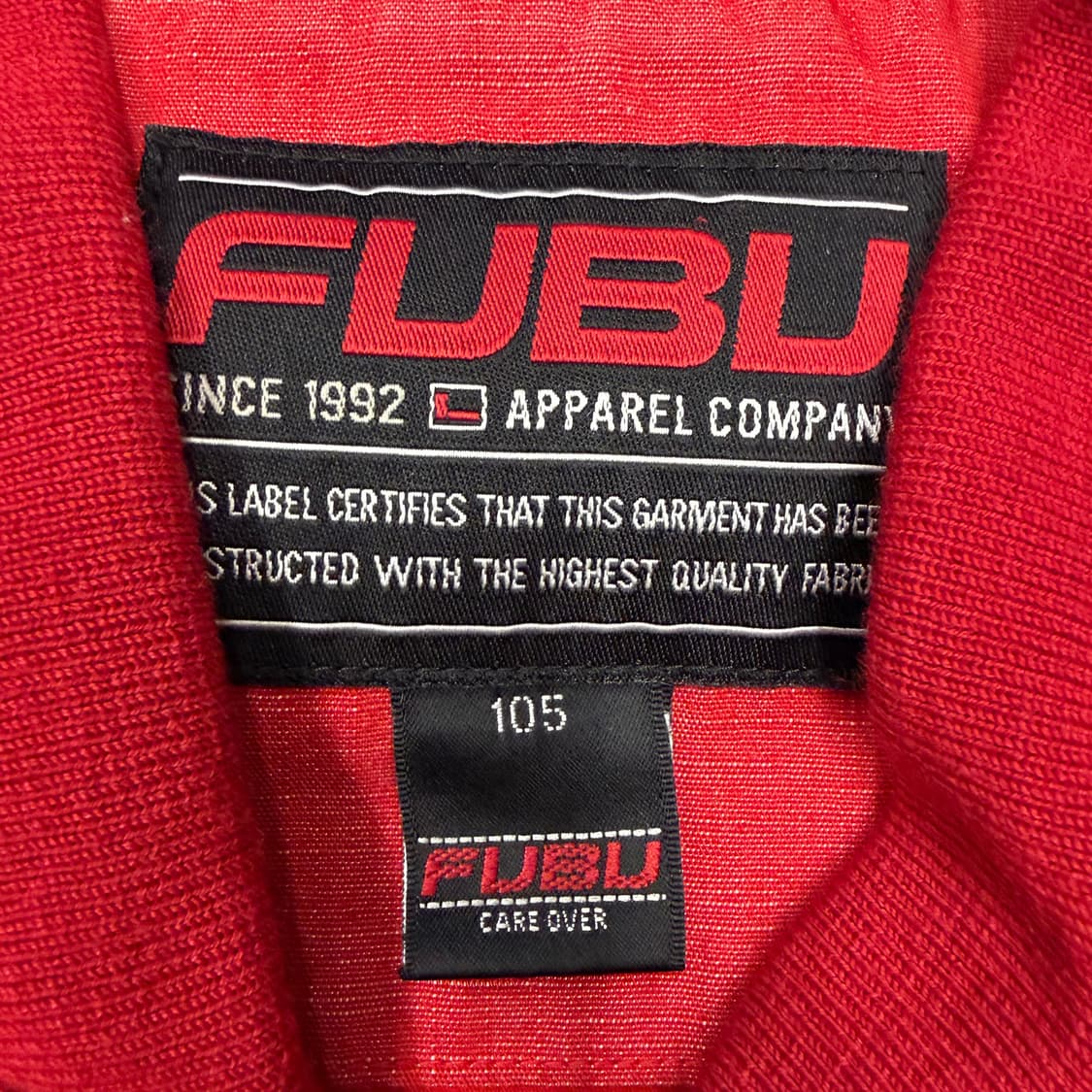 00s 푸부 올드스쿨 배색 바시티 자켓 XL 상품이미지7