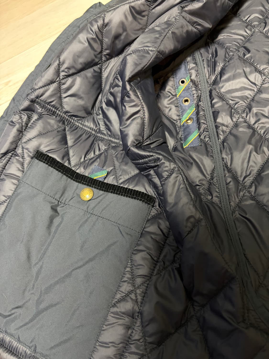 폴로 비톤 퀼팅 방수 자켓 상품이미지5