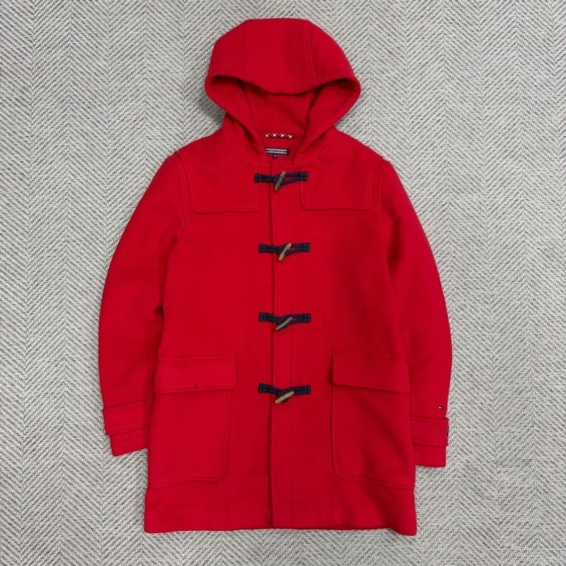 타미힐피거 울 블렌드 더플코트 v1133 상품이미지1