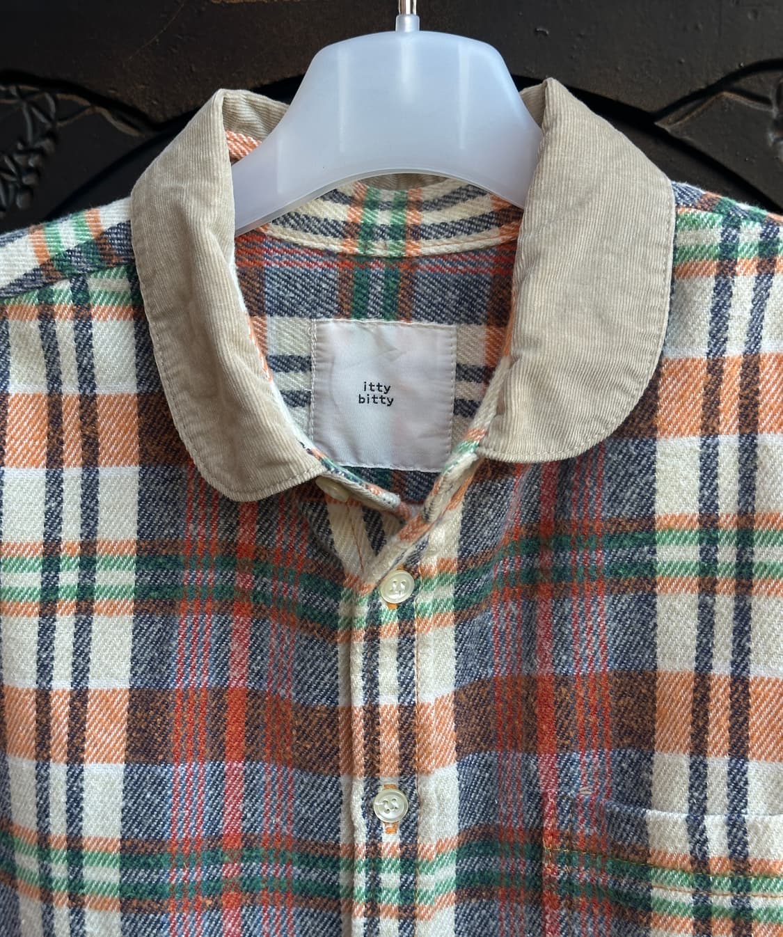 itty bitty check shirt 상품이미지2