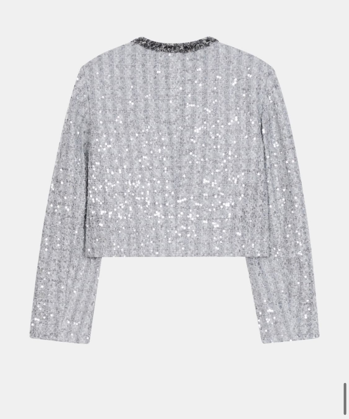 (구매가 38만원)22s 헤더먼트 스펭글 트위드 자켓 상품이미지2