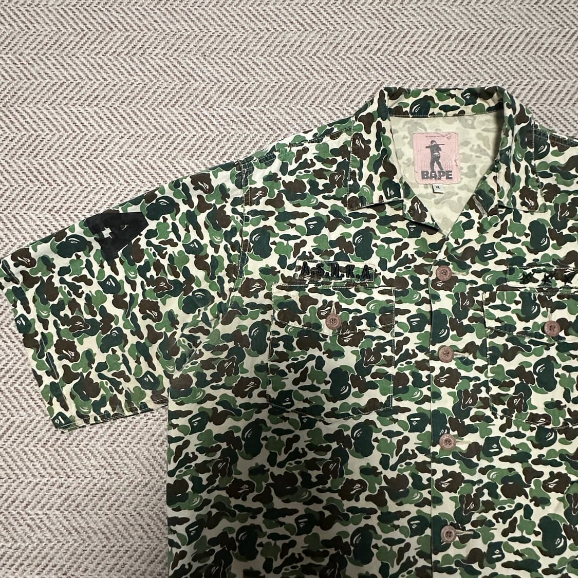 BAPE camo shirt 상품이미지3