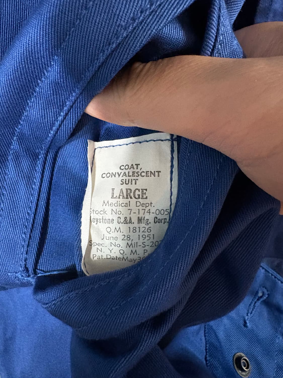 Rare!!! 50‘s U.S Army Medical Jacket. 상품이미지5