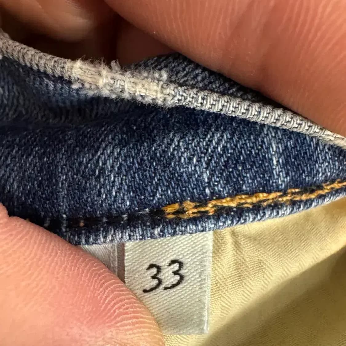 rag&bone 청바지 롤업진 데님팬츠 33 상품이미지4