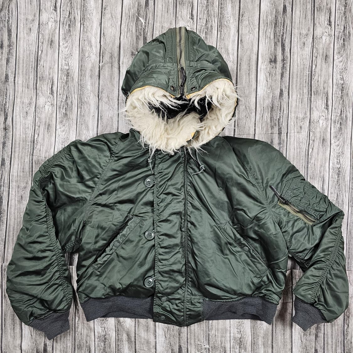 70s 알파 인더스트리 N-2B 헤비 플라잉 자켓 상품이미지1