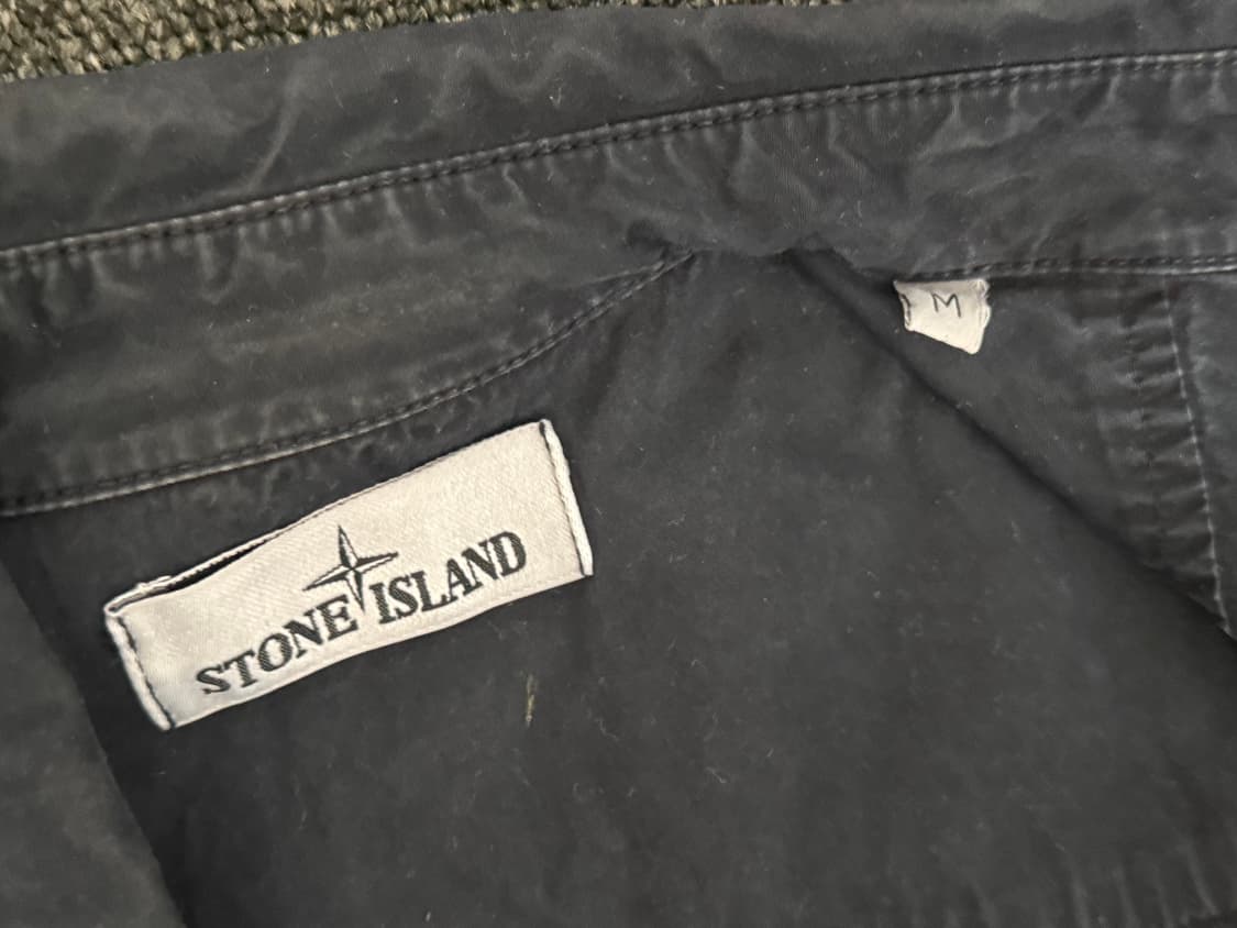 [M] 스톤아일랜드 가먼트 오버셔츠 자켓 상품이미지4