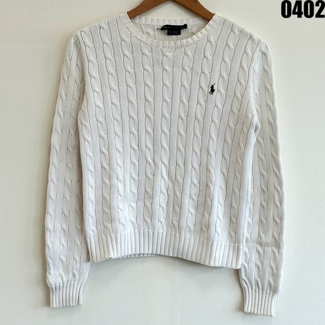 폴로 랄프로렌 케이블 니트 스웨터 M 0402 상품이미지1
