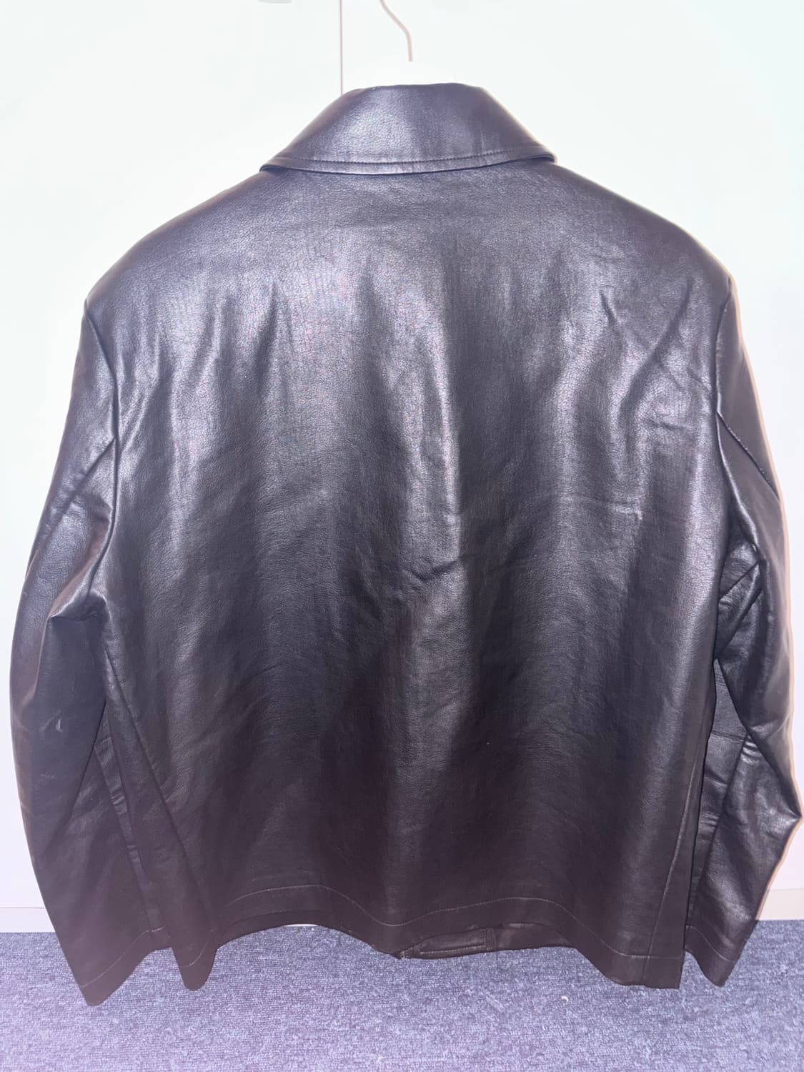 우마미즘 비건 레더 재킷 s 상품이미지5