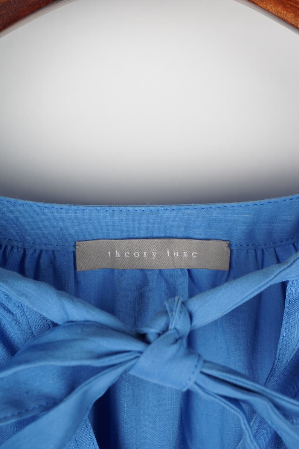  THEORY LUXE ribbon neck blouse 상품이미지7