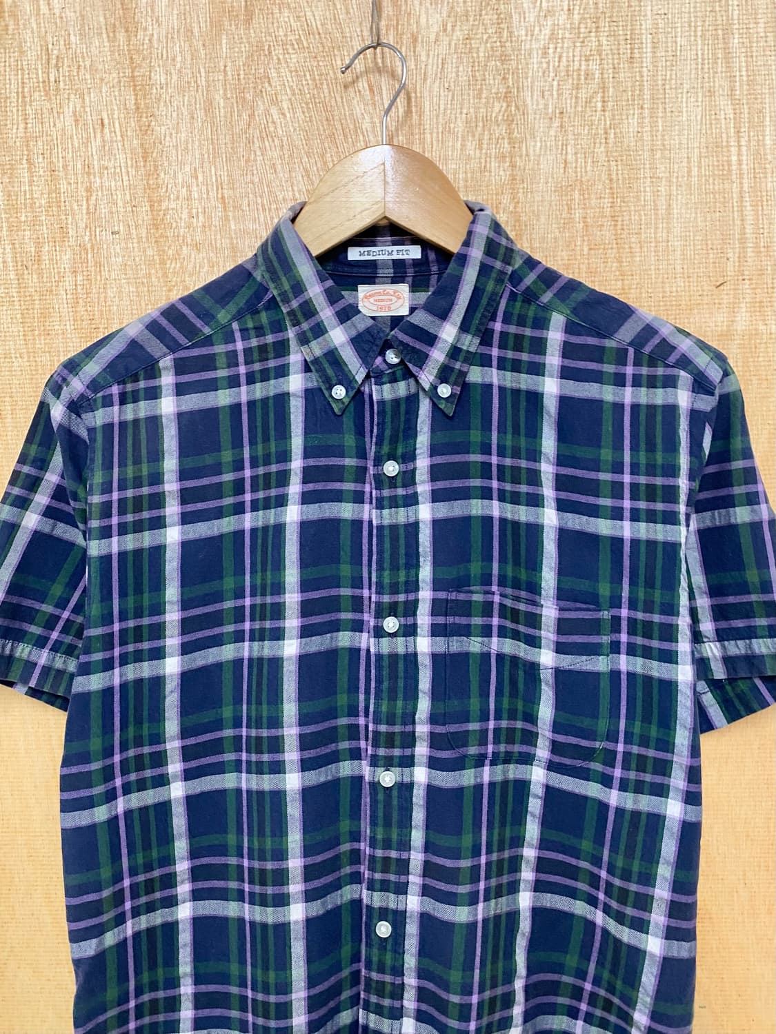 BEAMS madras check shirts 빔즈 마드라스 체크셔츠 상품이미지6