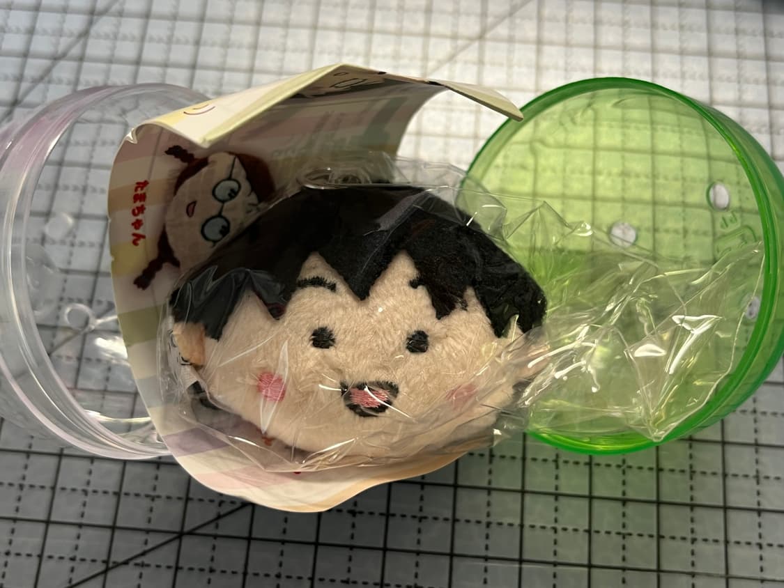 마루코는 아홉살 얼굴 인형 챰 열쇠고리 가챠 상품이미지2