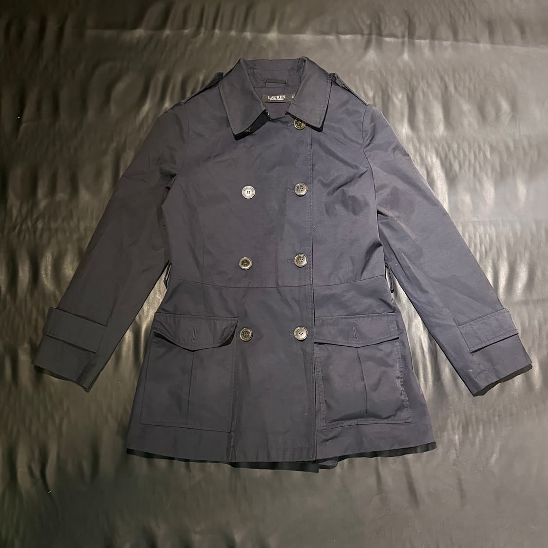 폴로 랄프로렌 더블 트렌치 하프코트 상품이미지1