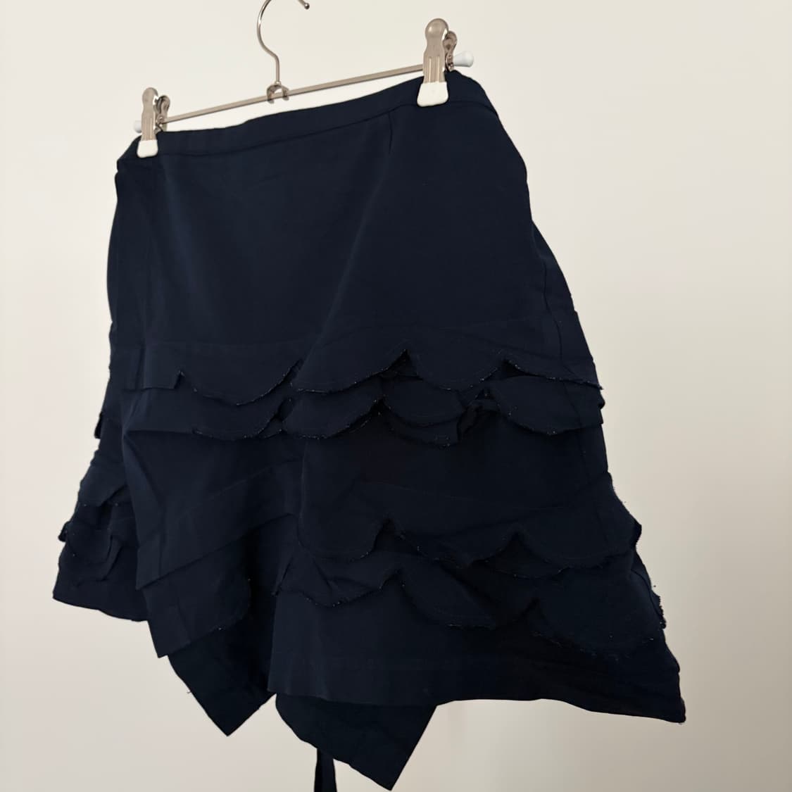 Scalloped Hem Wrap Skirt 상품이미지5