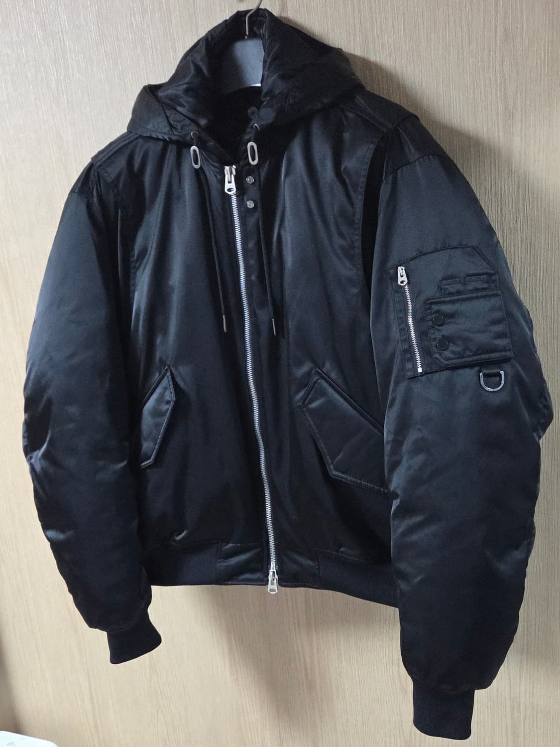 (착샷) 일꼬르소 구스 다운 점퍼 ma-1 오버핏 상품이미지2