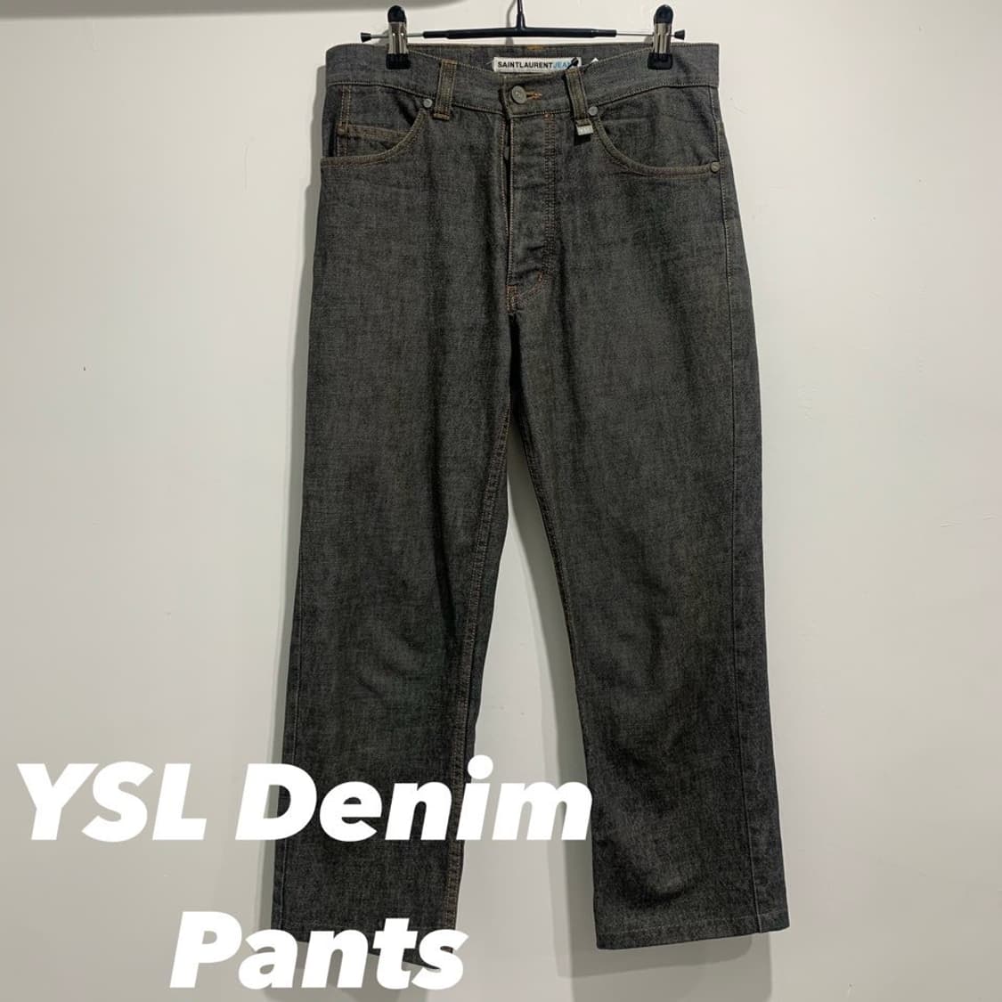생로랑 아카이브 데님팬츠 상품이미지1