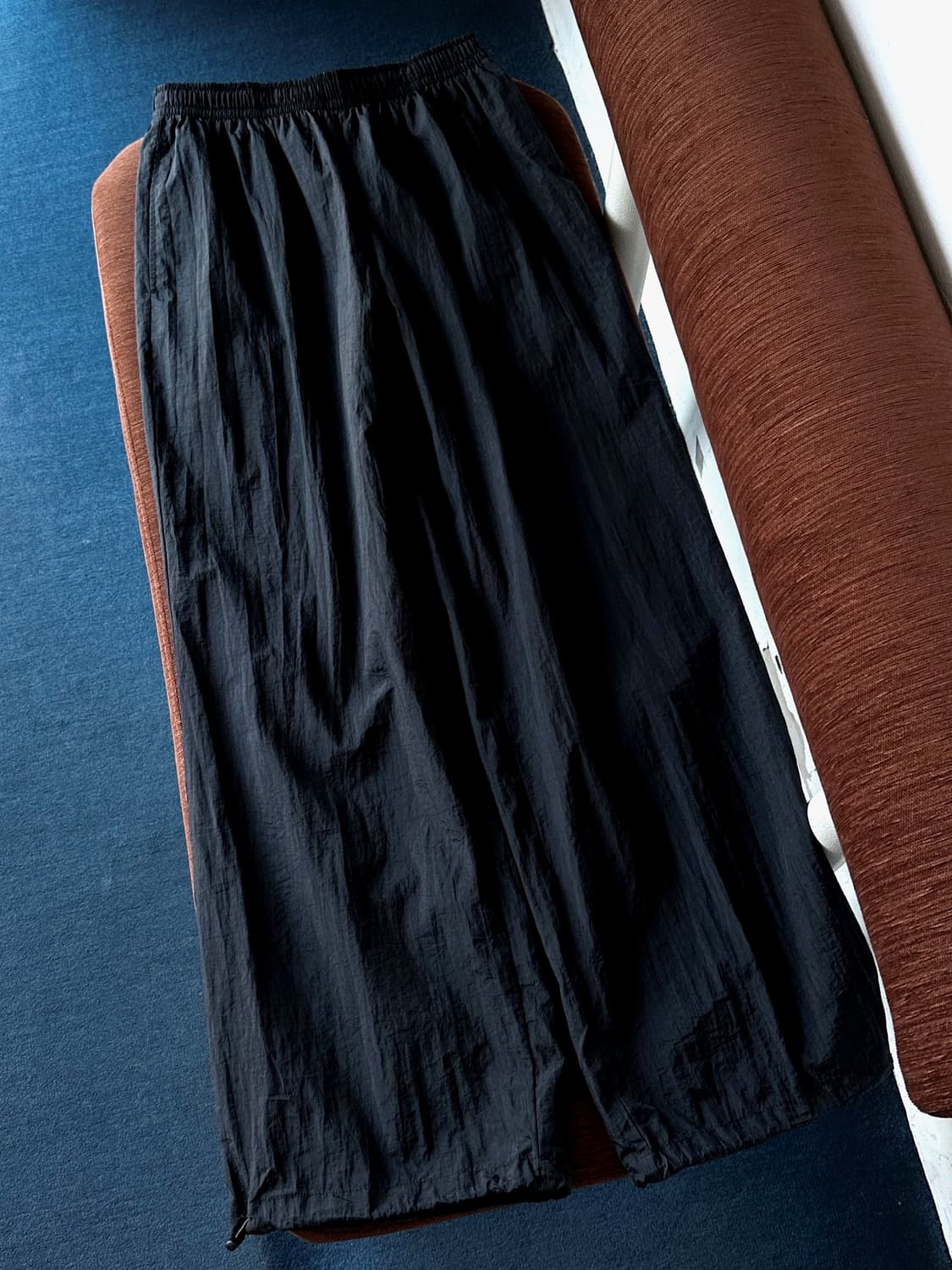Washed nylon design easy pants 상품이미지5