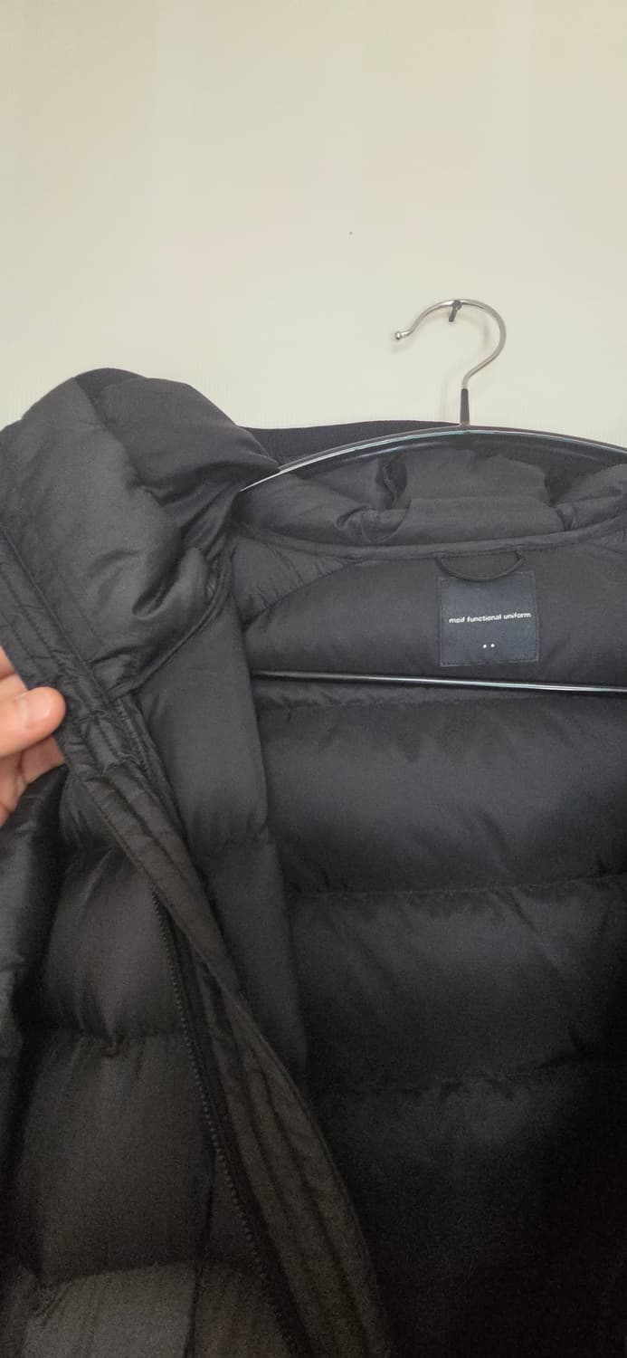 모이프 헬리움 후드 다운 패딩 블랙2 상품이미지6