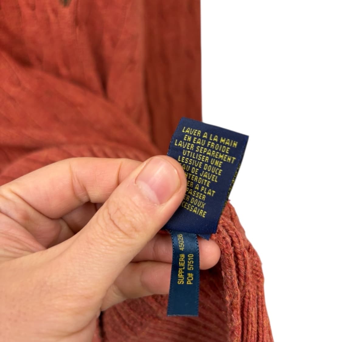 폴로랄프로렌 케이블 울 니트  상품이미지6