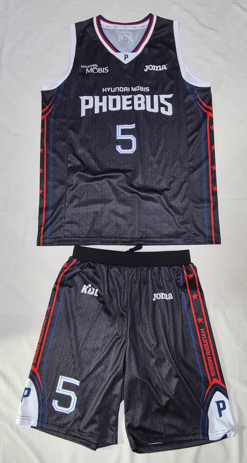 울산 현대모비스 홈 김지완 실착 상하의 유니폼 팝니다 상품이미지1