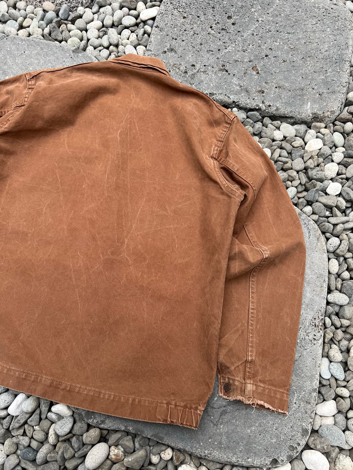 50s LEBON PICARD BROWN 프렌치 사이클리스트 워크자켓 상품이미지9