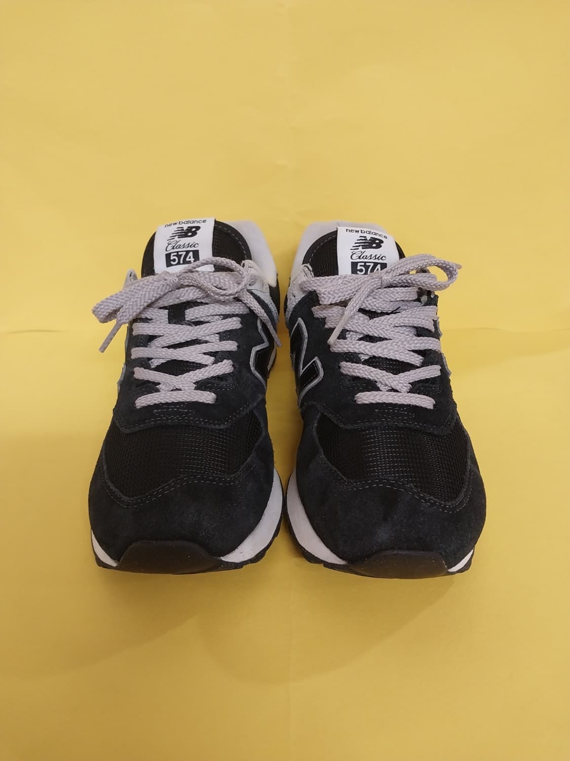 남성 뉴발란스 574 블랙 스니커즈, 운동화 (260) 상품이미지2