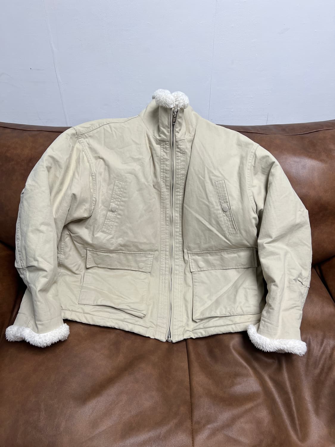 [M] 파르티멘토 3M 신슐레이트 보아 플리스 무톤 자켓 상품이미지9