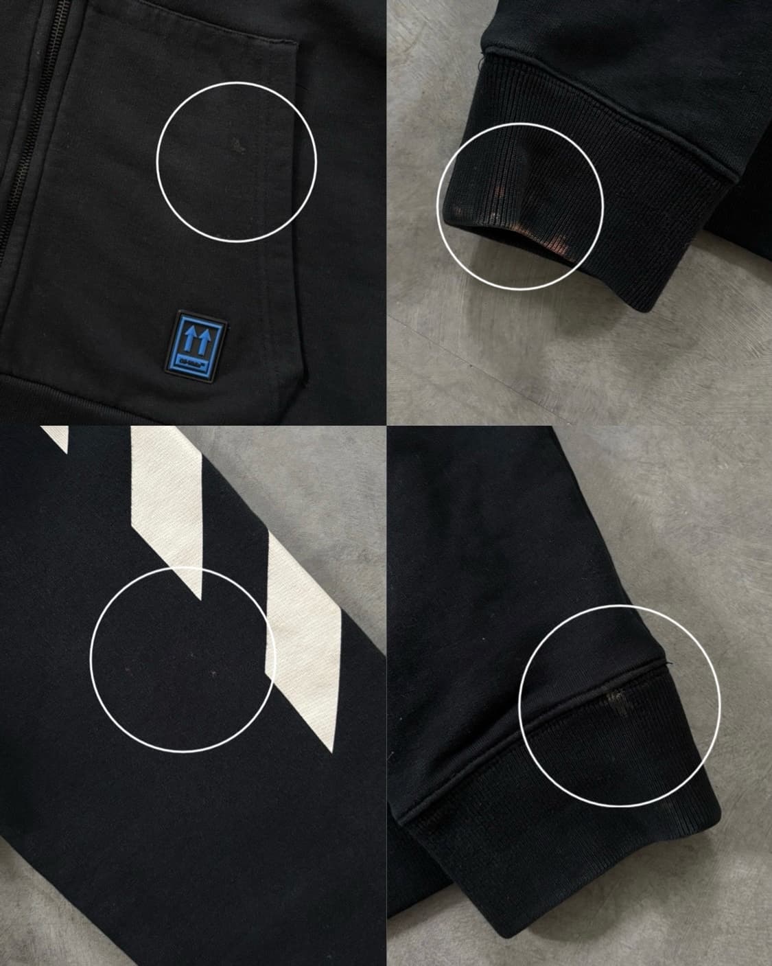 Off white 오프화이트 19FW 버질아블로 후드 집업 상품이미지9